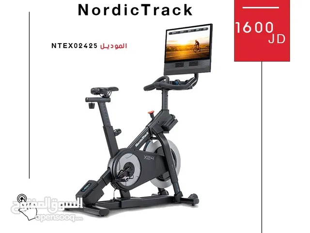 NordicTrack X24 Bike NTEX02425 الأصلي  دراجة ثابتة ذكية بشاشة متطورة لتمارين الكارديو واللياقة