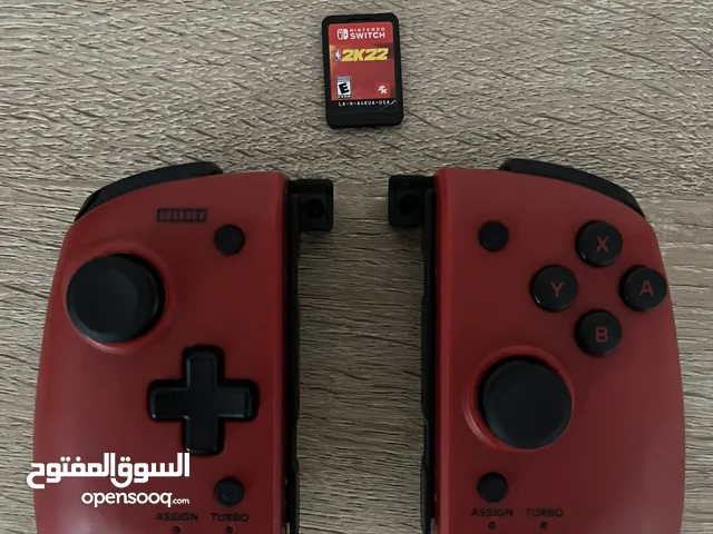 Volcano red hori splitpad pro with nba 2k22