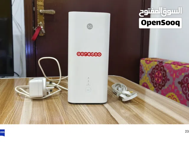 راوتر فايف جي اوريدو  مستعمل نظيف مع اغراضه ب 25 دينار