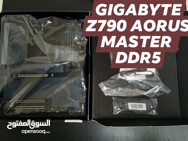 بورد احترافي z790 aorus mastet ,msi z690 unify, rog strix z79