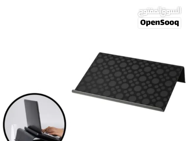 ستاند لابتوب متين وفيه منو ألوان مختلفة ينفع للدرساة وللعمل