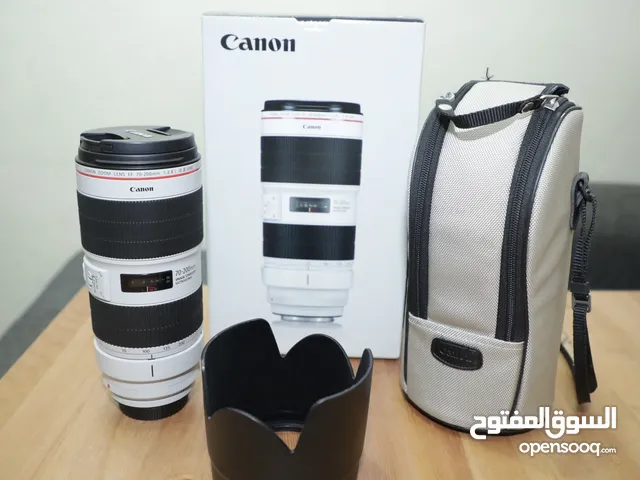 Canon lens 70-200 EF 2.8 الاصدار الثالث