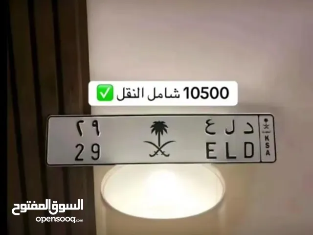 لوحة سيارة ممتازة