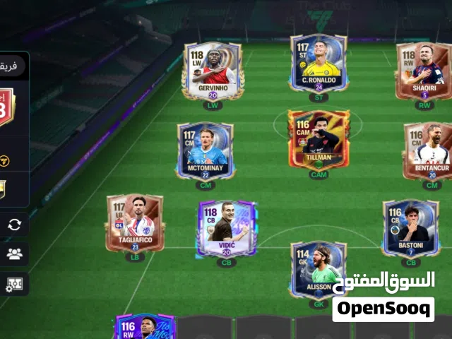 حساب fc mobile للبيع قابل للتطوير 120+ السعر قبل الشراء حساب لقطة التحويل داخل مصر فقط.