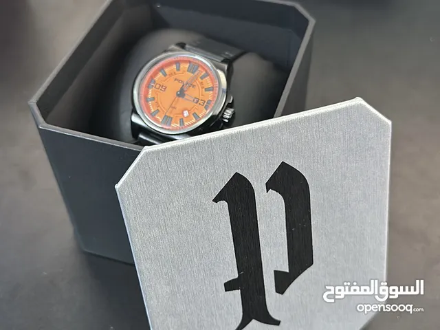 ساعة Police أصلية لون مميز استعمال شخصي بحالة ممتازة