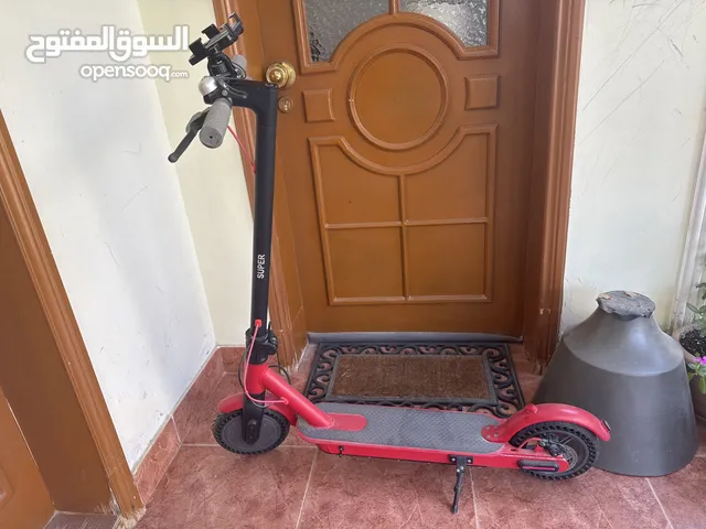 red scooter