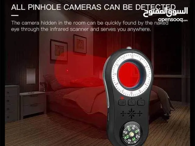 جهاز كشف التجسس المحمول  لمكافحة التنصت مع مكتشف الأشعة تحت الحمراء الماسح الضوئي للكاميرات الخفية ب