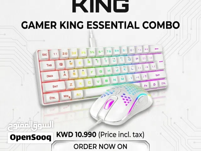Gaming Keyboard Mouse.  Mechanical and nonmechanical