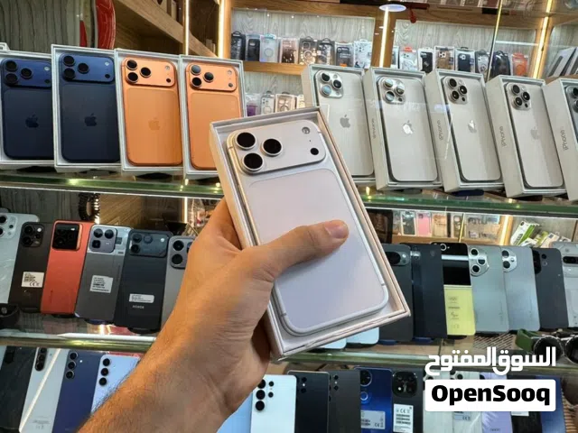أحدث إصدار وصل.. فرصة لعشاق الفخامة  للبيع Apple iPhone 17 Pro Max  256G  Battery Health 100 %