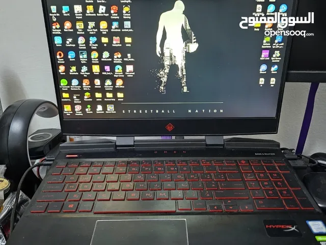Omen Laptop مستعمل و نظيف و قابل للتفاوض