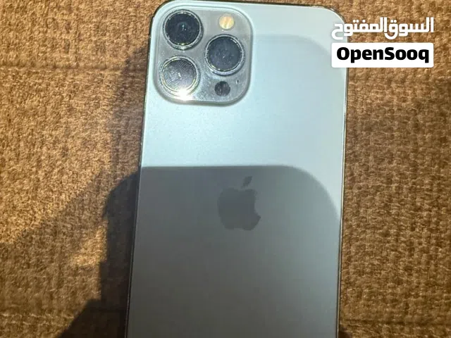 ايفون13برومكس 256قيقا بتاريه77الاصليه مغير شاشه الاصليه