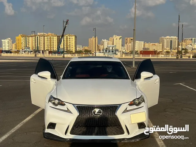 Is350 FSport 3.5L American Specs السيارة تم صيانتها من اسبوعين بقطع الوكاله
