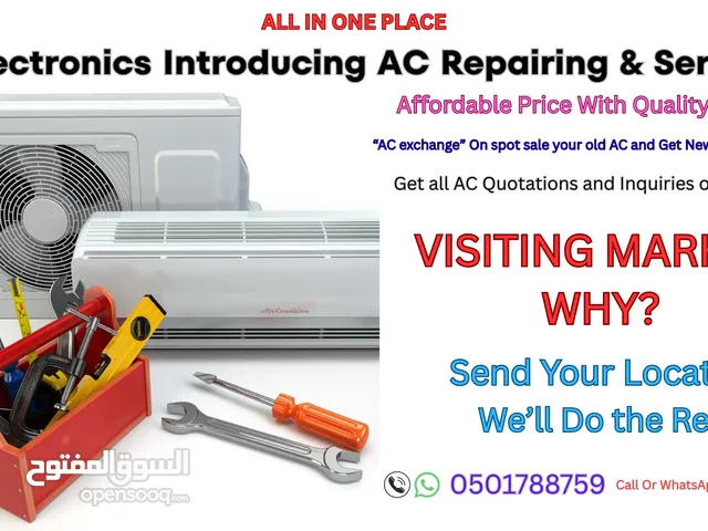 Ac Servicing and Ac Installation On one call or WhatsApp Try Us