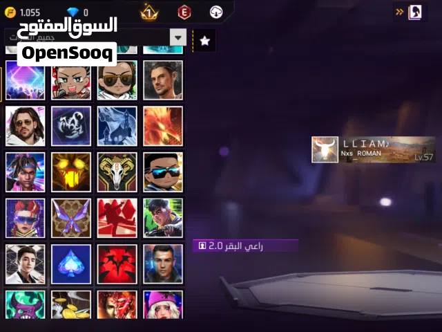 Free Fire Accounts and Characters for Sale in Cairo
