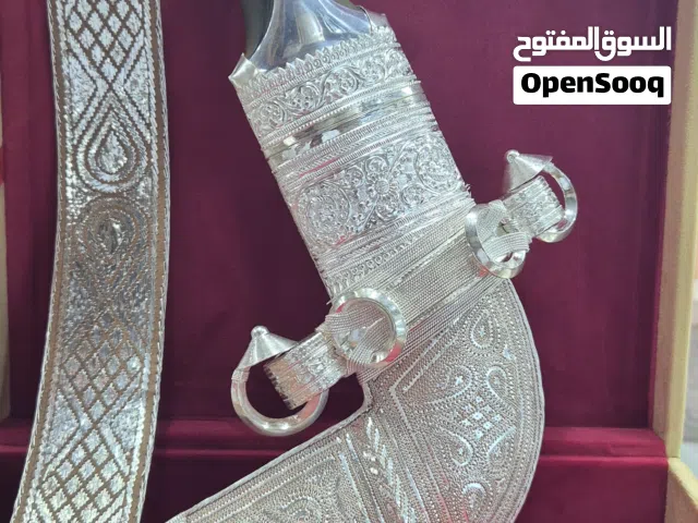 خناجر زراف هندي فضه ثقيله جدا بنقشه جميله و نادره