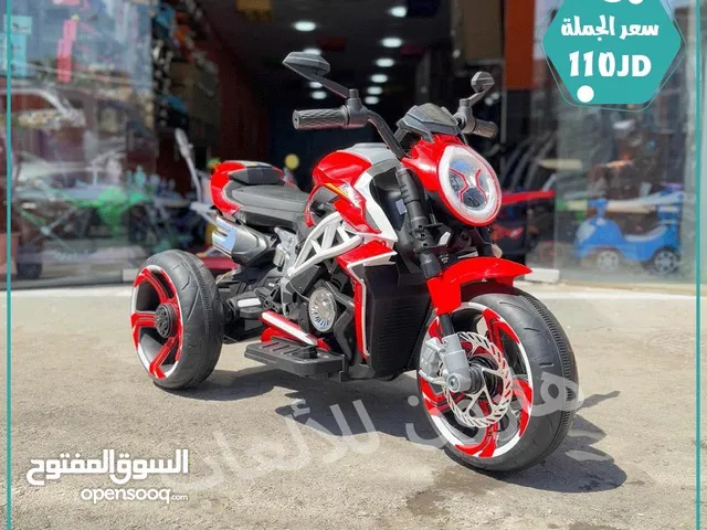 دراجه شحن اكبر حجم 2 ماتور قوة الماتور ( 8000 )RPM تناسب من عمر 4 الي 14 سنوات