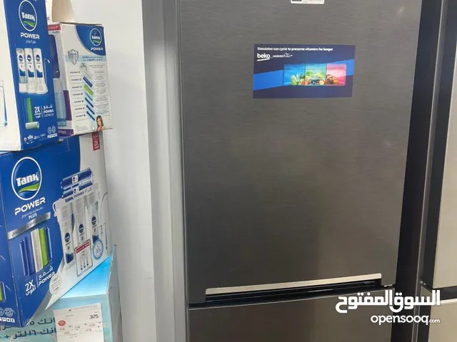 Beko RCNE366E30XBR Refrigerator, No Frost Bottom Freezer, 324 Liter - Dark Silver