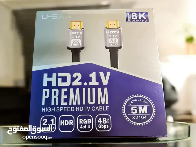 كيبل HDMI V2.1 عالي الاداء