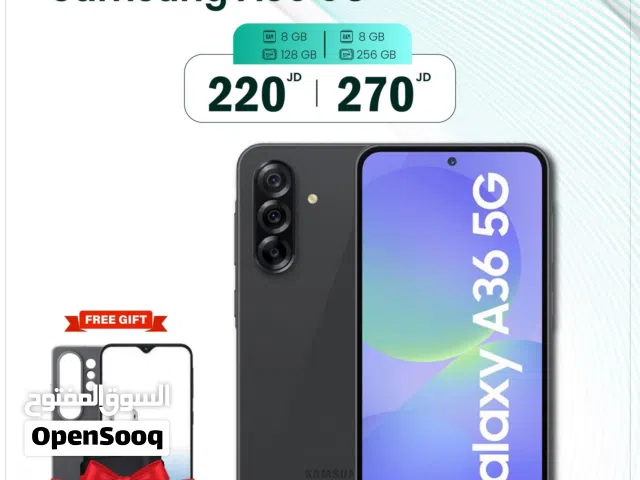 سامسونج A36  بذاكرة 256/128 جيجابايت