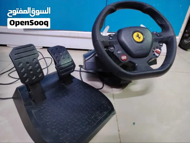 This is a Thrustmaster T80 Ferrari 488 GTB Edition Racing Wheel.