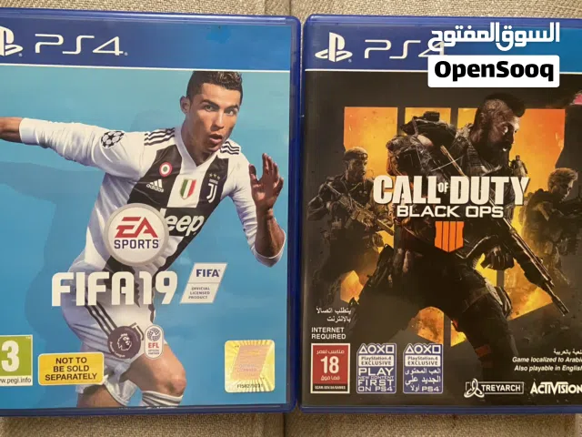 شريطين PS4 للبيع