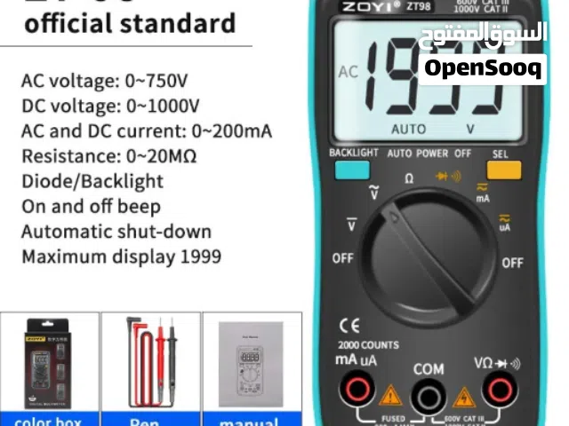 ساعة فحص ZOYI ZT98 Pen Type Digital Multimeter Auto-Range