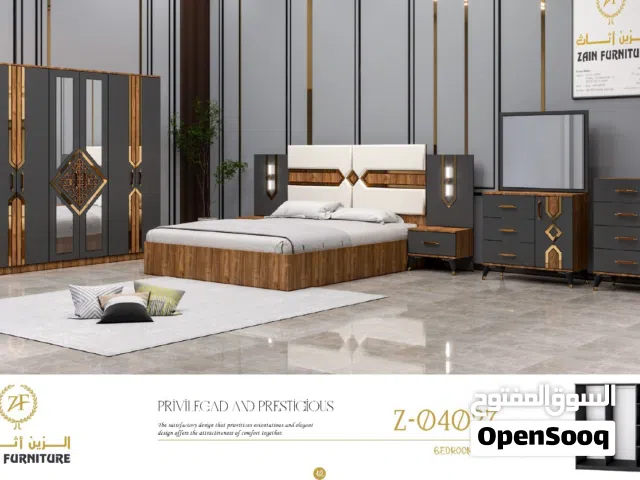 غرف نوم مميزه تركي مميزه 8 قطع شامل التركيب والدوشق الطبي مجاني