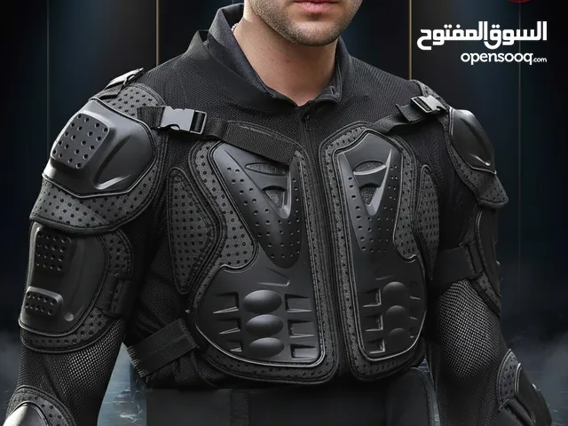 درع حماية لاصحاب الدراجات النارية وسترة وقاية من الحوادث المرورية كامل مواصفات وقياس XL اوربي اصلي