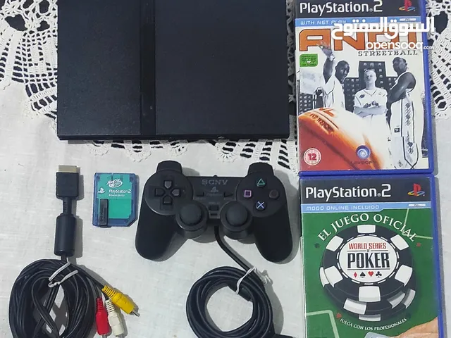PS2 Slim Tres Bon Etats complets avec des accesoires +2 jeux bonus