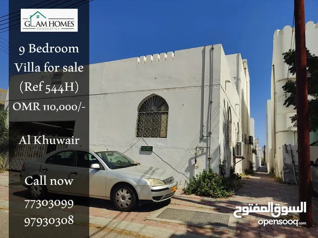 Spacious 9 BR villa available for sale in Al Khuwair Ref: 544H