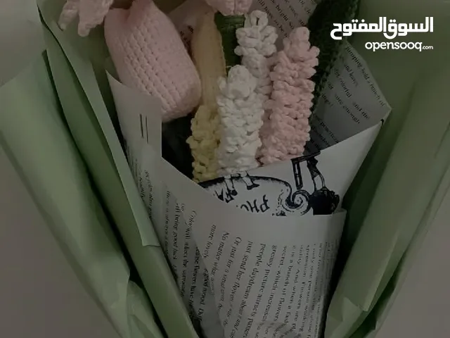 بوكيه ورد كروشيه