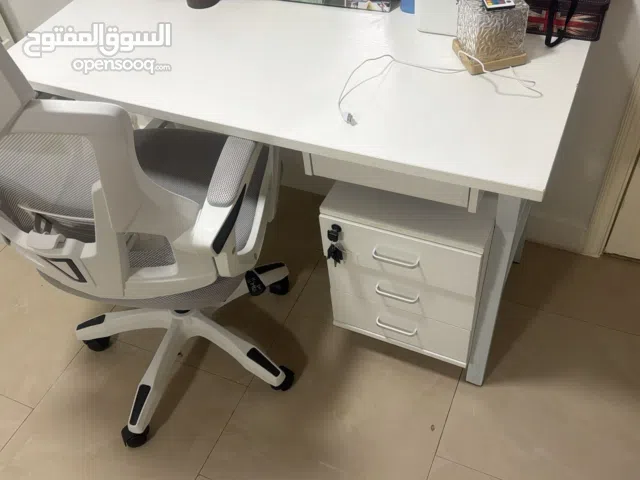 Desk with chair