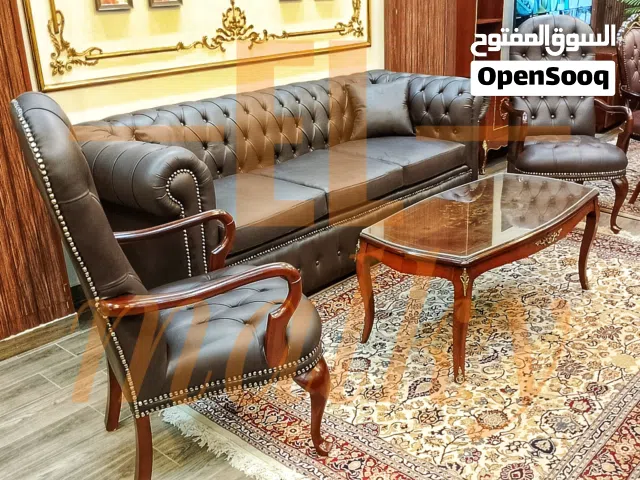 انتريه استقبال شيستر ملكي بتصميم استثنائي!  - تصميم فريد يليق بالقصور والفنادق الفاخرة - خامات