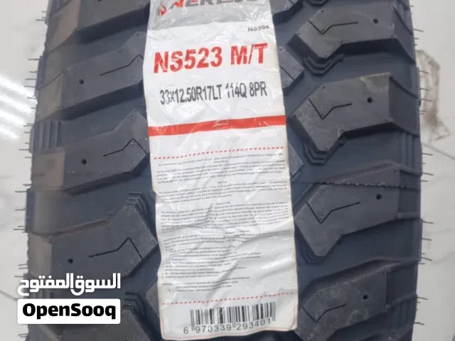 اطارات رنج 17 قياس 33 تم شراء نهايه 2025 مع وجود ضمان أمورهن طيبه