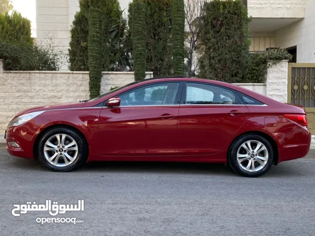 هونداي سوناتا 2012 فحص كامل بانوراما  وارد الوكاله قاطعه 120 الف كم صيانه كامله لا تحتاج شيء