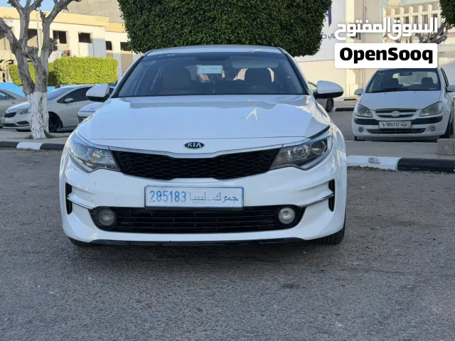 كيا أوبتما 2017 استراد كورى ماشيه 135000 اللون الأبيض