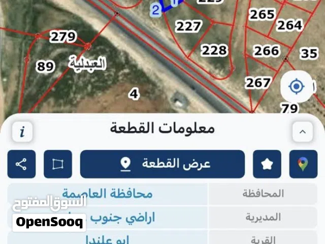 Residential Land for Sale in Amman Abu Alanda