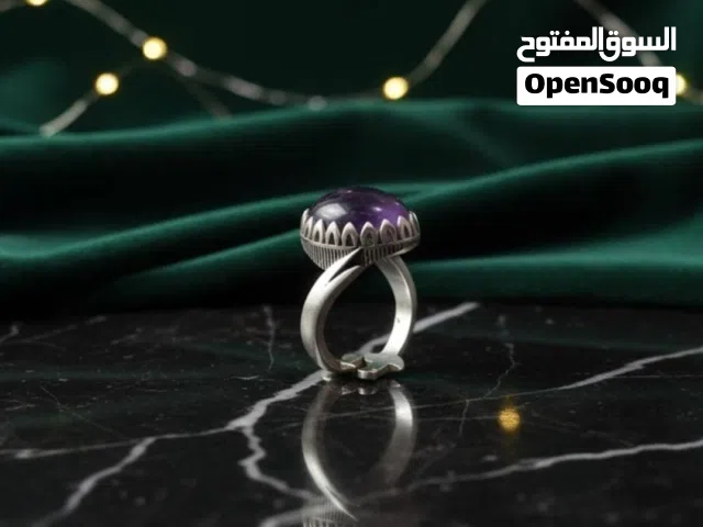 خاتم رجالي فضة