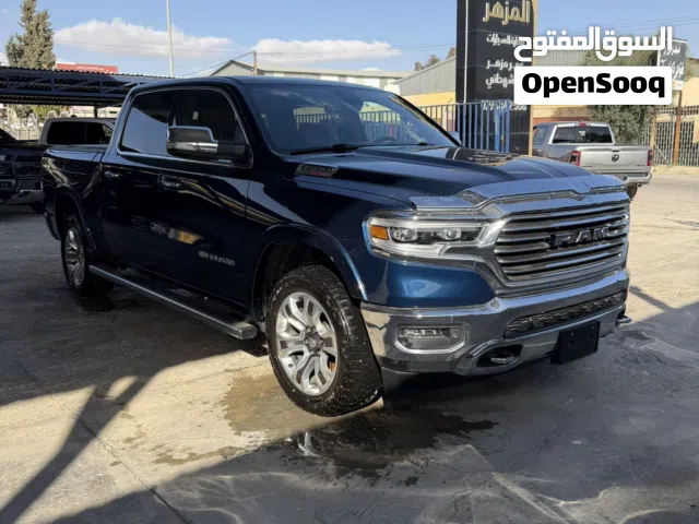 دودج رام لونغ هورن 2020 فل مسكر ديزل مميز جداً جمرك جديد للبيع