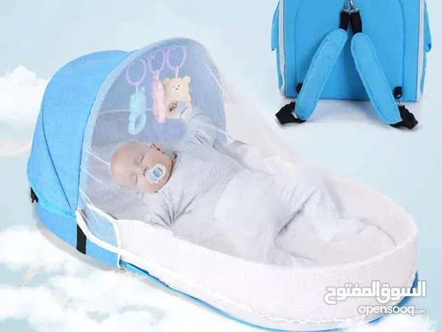 سرير حقيبه للبيبي متعدد الوظائف محمول قابل للطي