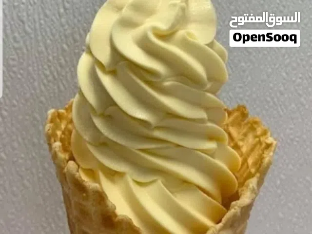 معلم آيس كريم سوفت #مانجو زمزم وعده خلطات