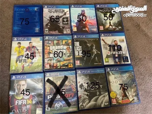 Ps4 دسكات متنوعة