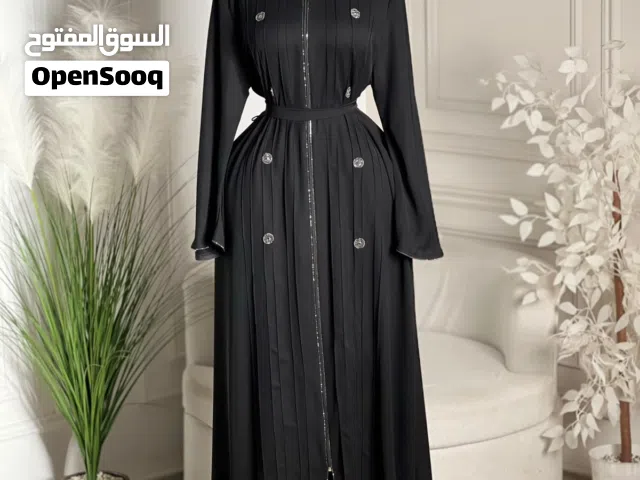 عباية نسائية جفت جديد غير مستعمل نهاياً متوفر ب 5 الوان خامه - الفرسان قياسات - 52 : 54 : 56 : 58