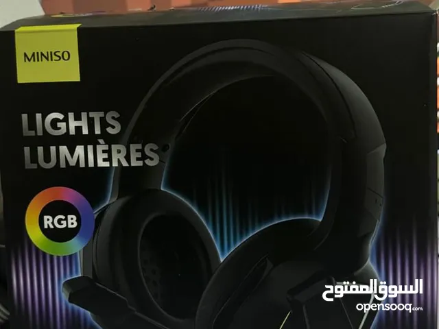 سماعه pc بإضاة RGB