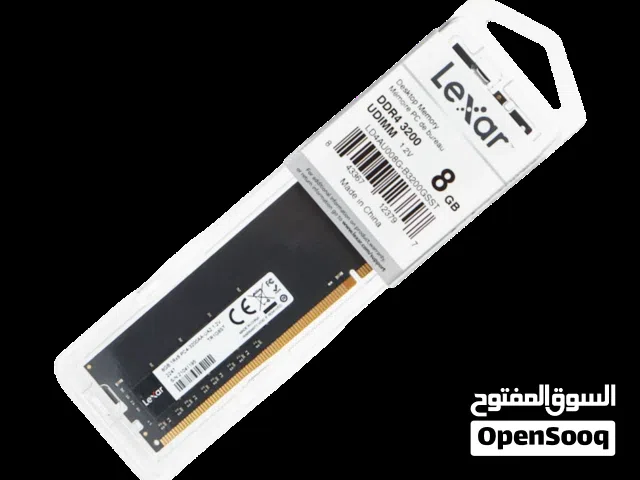 ddr4 8x2 lexar جديد مكرشم