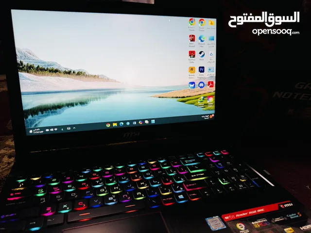 MSI GE63 RAIDER