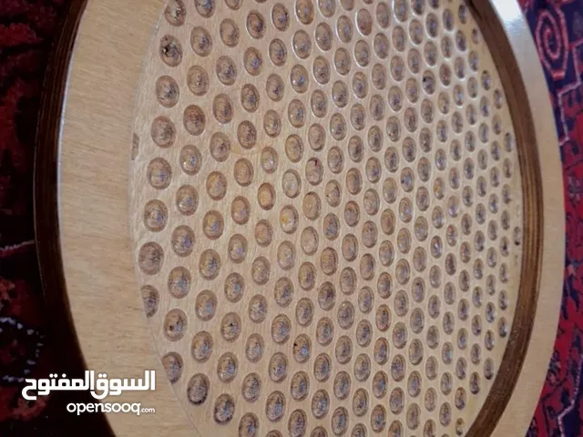 صینیة خشبیة مصنوعة یدویا