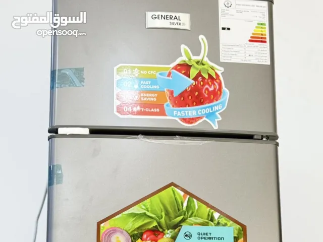 ثلاجه جنرال سلفر حجم 6 قدم باب واحد وبابين وتوصيل مجانا