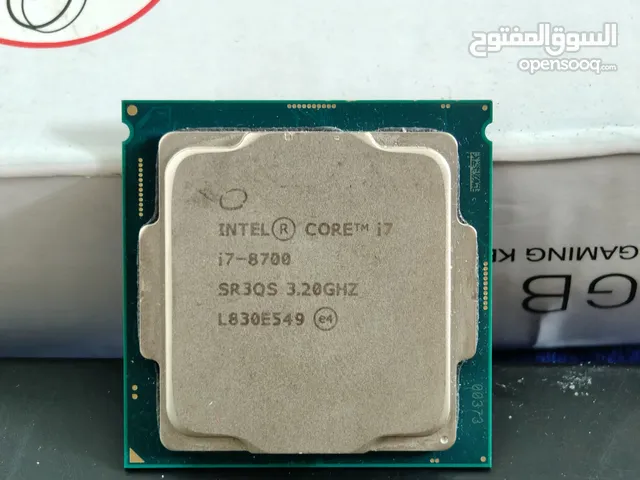 معالج جيل ثامن i7 8700 للبيع