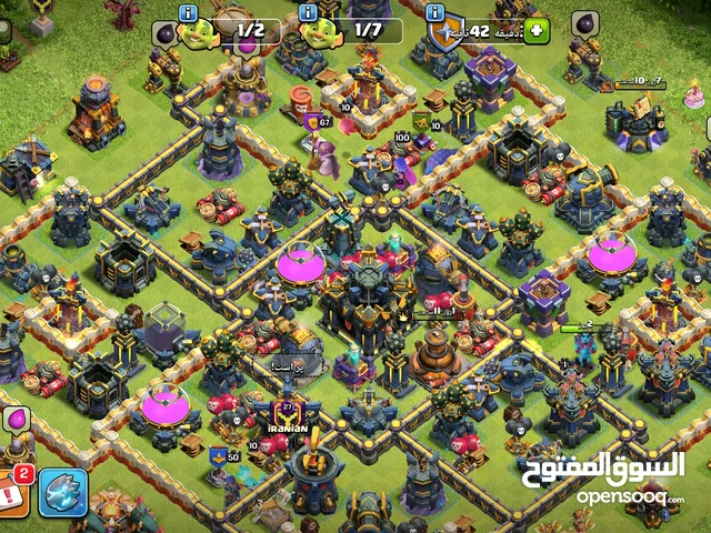 clash of clans TH 17 max and boom beach 78